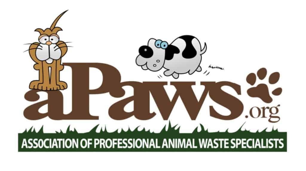 A PAWsome logo featuring a dog and cat.